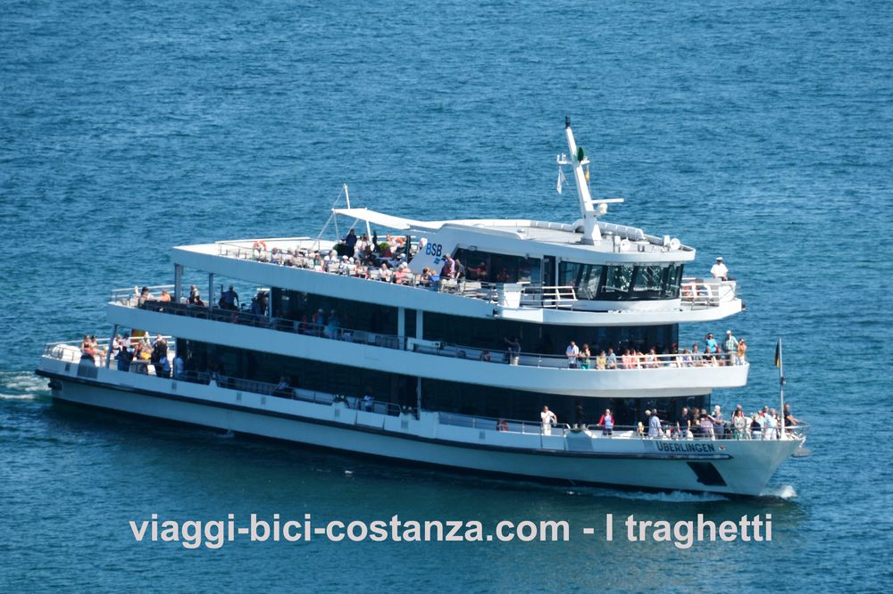 I traghetti sul Lago di Costanza - MS Überlingen
